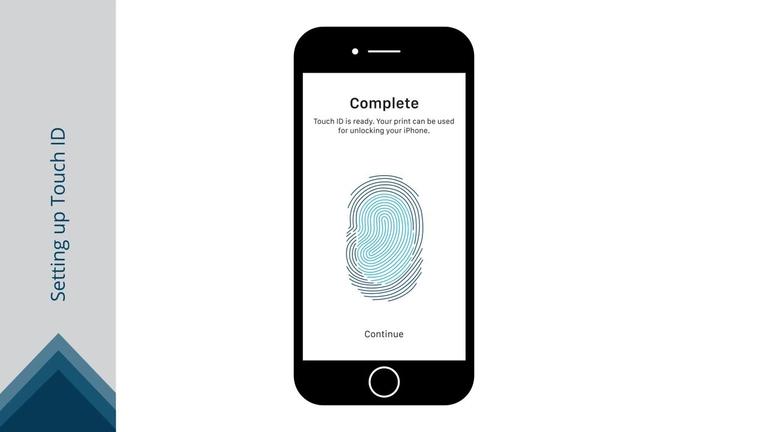 Apple Touch ID Setup