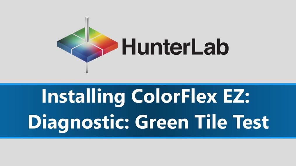 5 ColorFlex EZ Green Tile Test