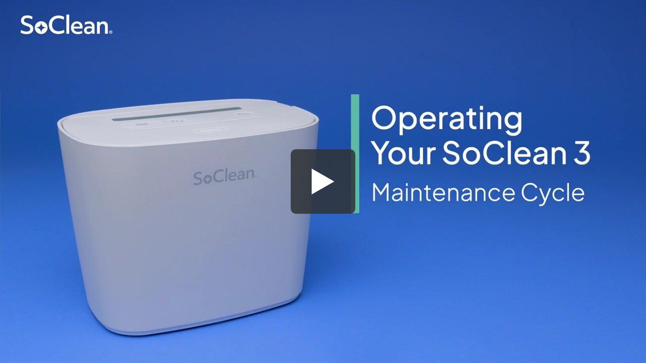 (2) SoClean 3 Overview Operation SoClean 3