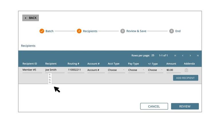 FBOB06 - Creating a Batch Payee List