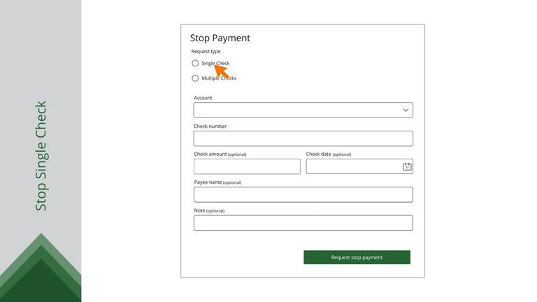Stop Payment
