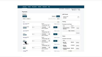 Editing or Deleting a Payee