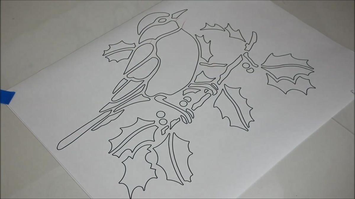 trace out 6 bird images and engrave, then mount them on a pine screen setup