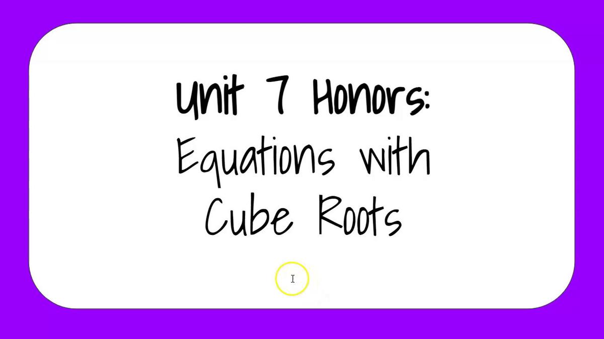 Unit 7 Honors 2.mp4