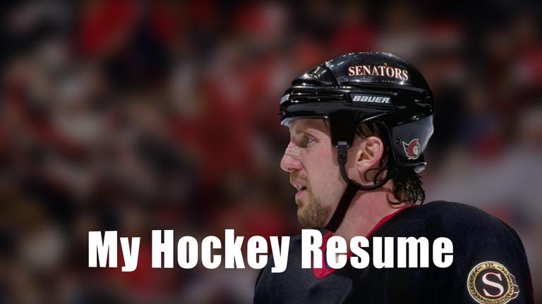 My Hockey Resume