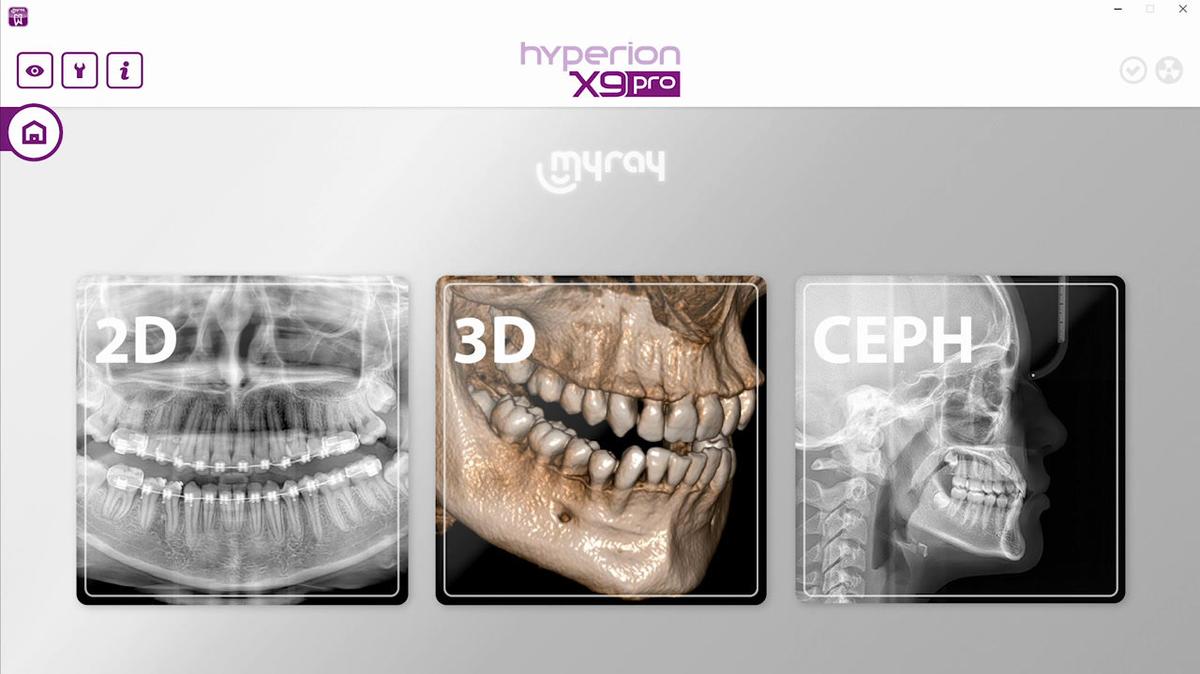 Hyperion X9 PRO 3D Airway Acquisiton