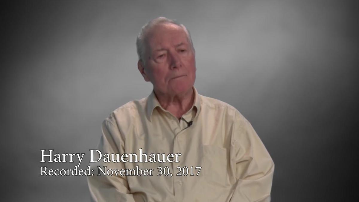 Harry Dauenhauer - Veteran Interview