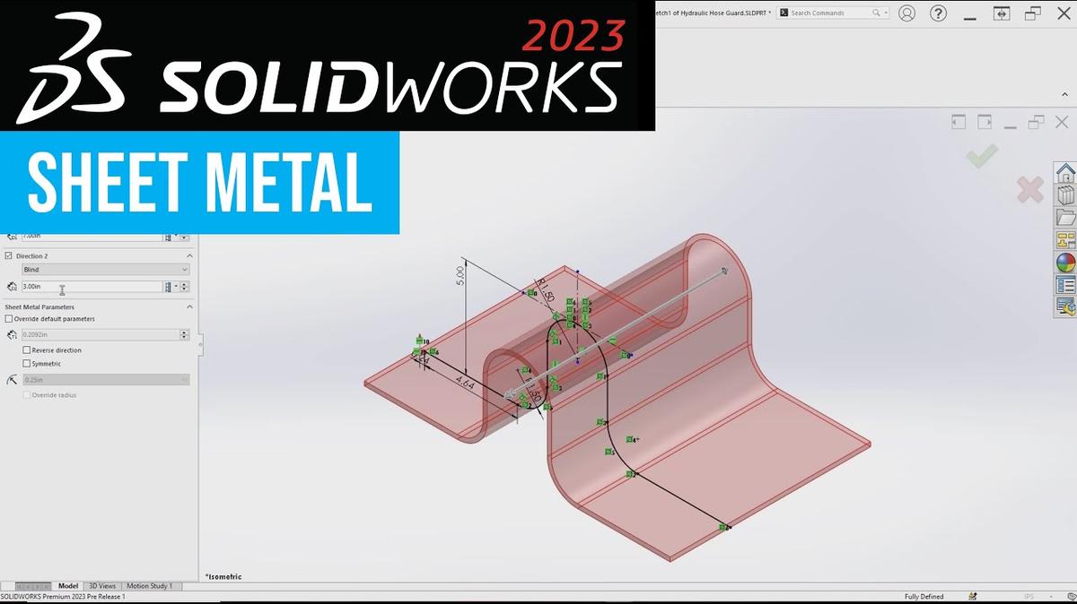 SOLIDWORKS 2023 Top Enhancements in Sheet Metal