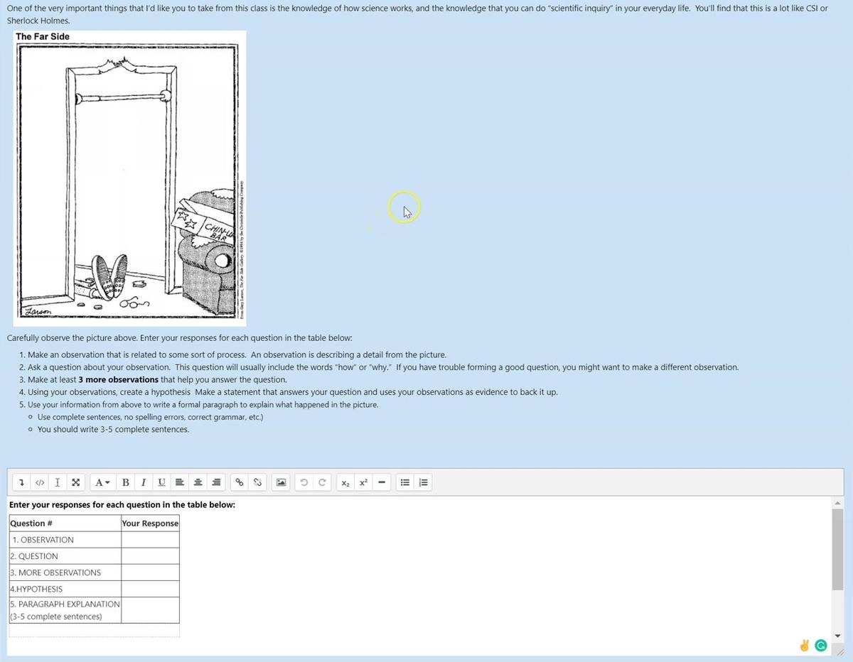 Test Question Help Video