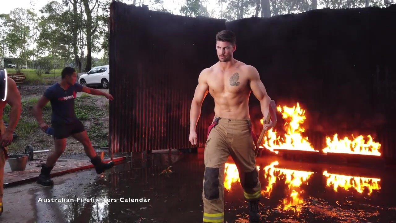 Australian Firefighters calendar - Fire Shots