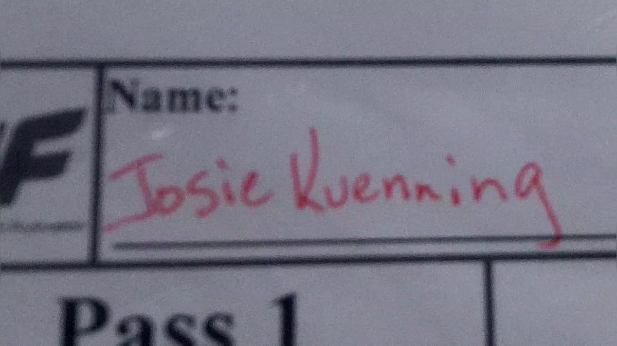 Josie Kuenning G4 Round 1 Pass 2