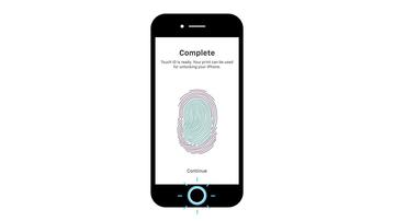 Apple Touch ID Setup