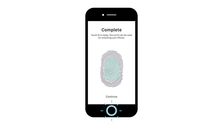 Apple Touch ID Setup