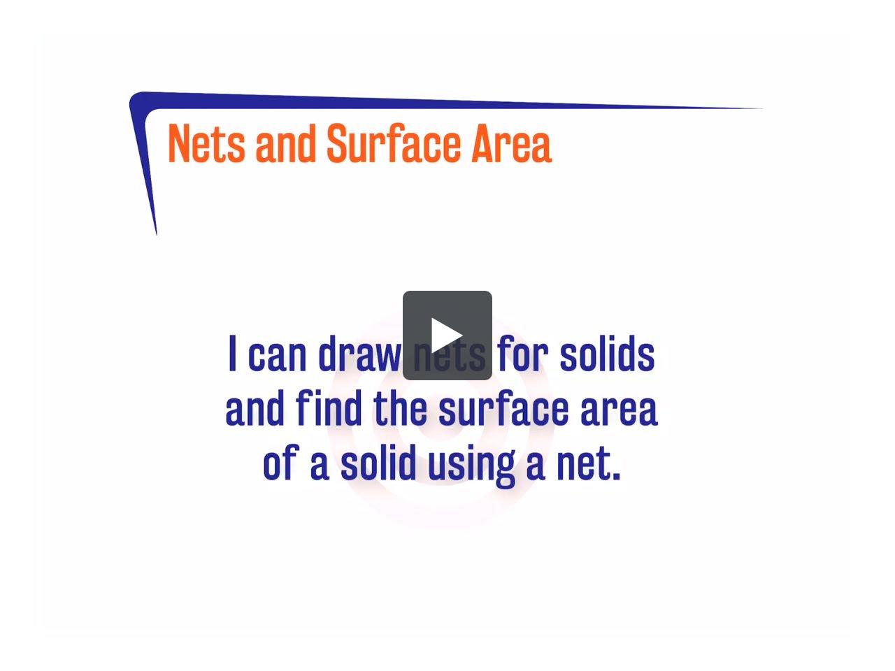 OR 1.9.4 Nets and Surface Area edgems