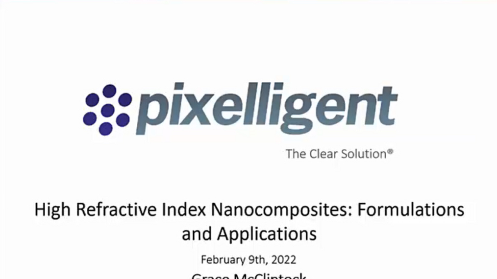 Display Technology Symposium: High Refractive Index Nanocomposites