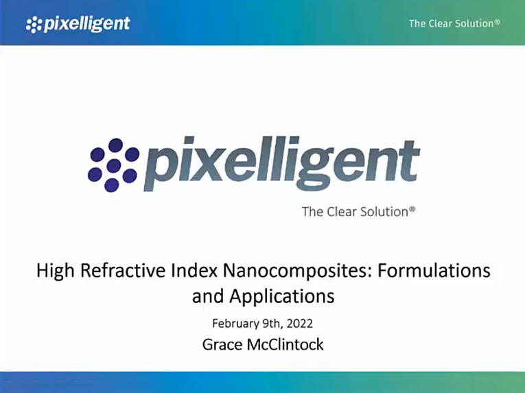 Display Technology Symposium: High Refractive Index Nanocomposites