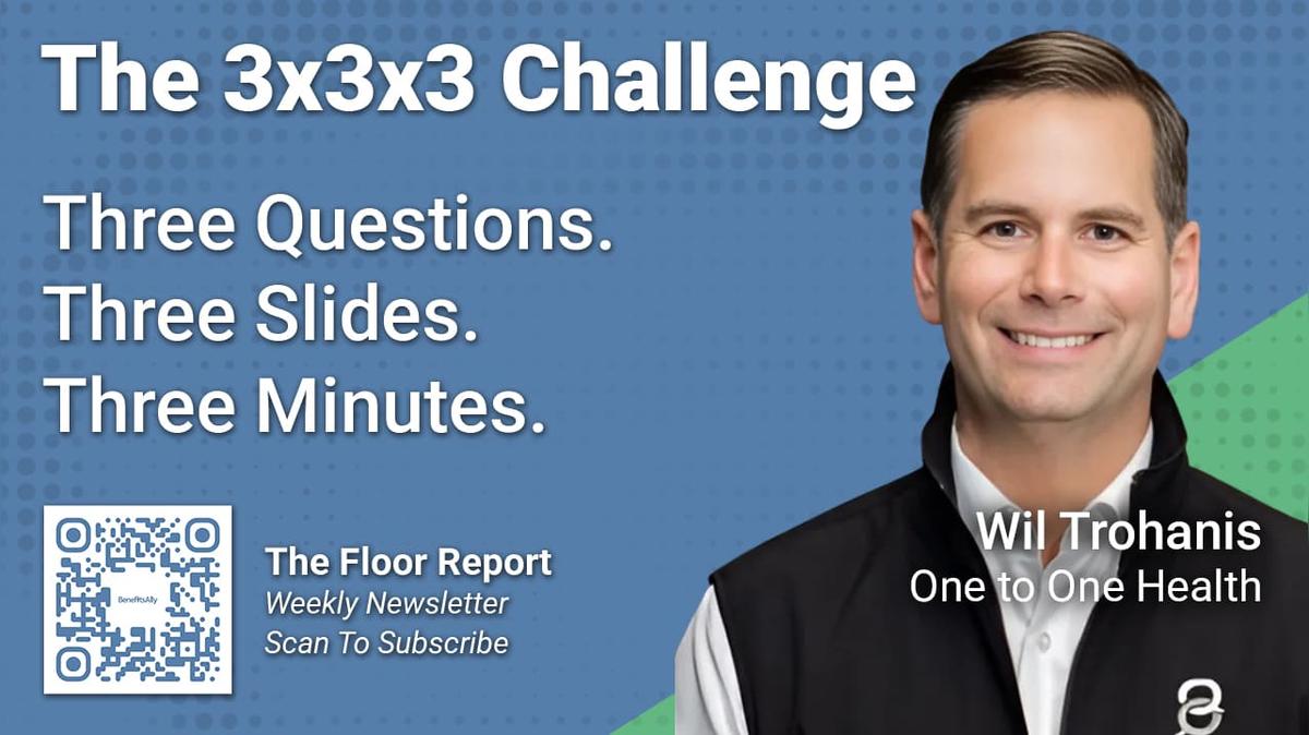 One to One Health - 3x3x3 Challenge with Wil Trohanis