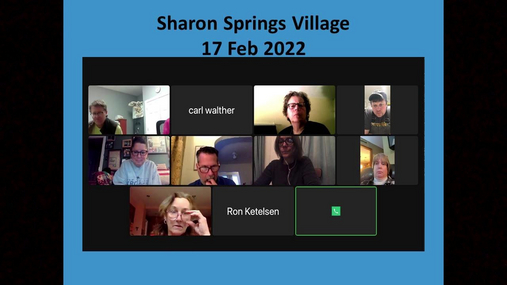 Sharon Springs Village -- 17 Feb 2022