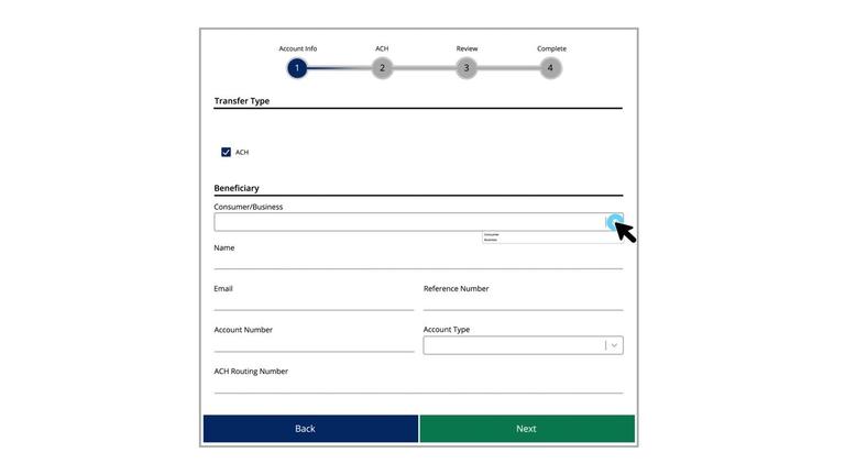 Recipients - ACH Only