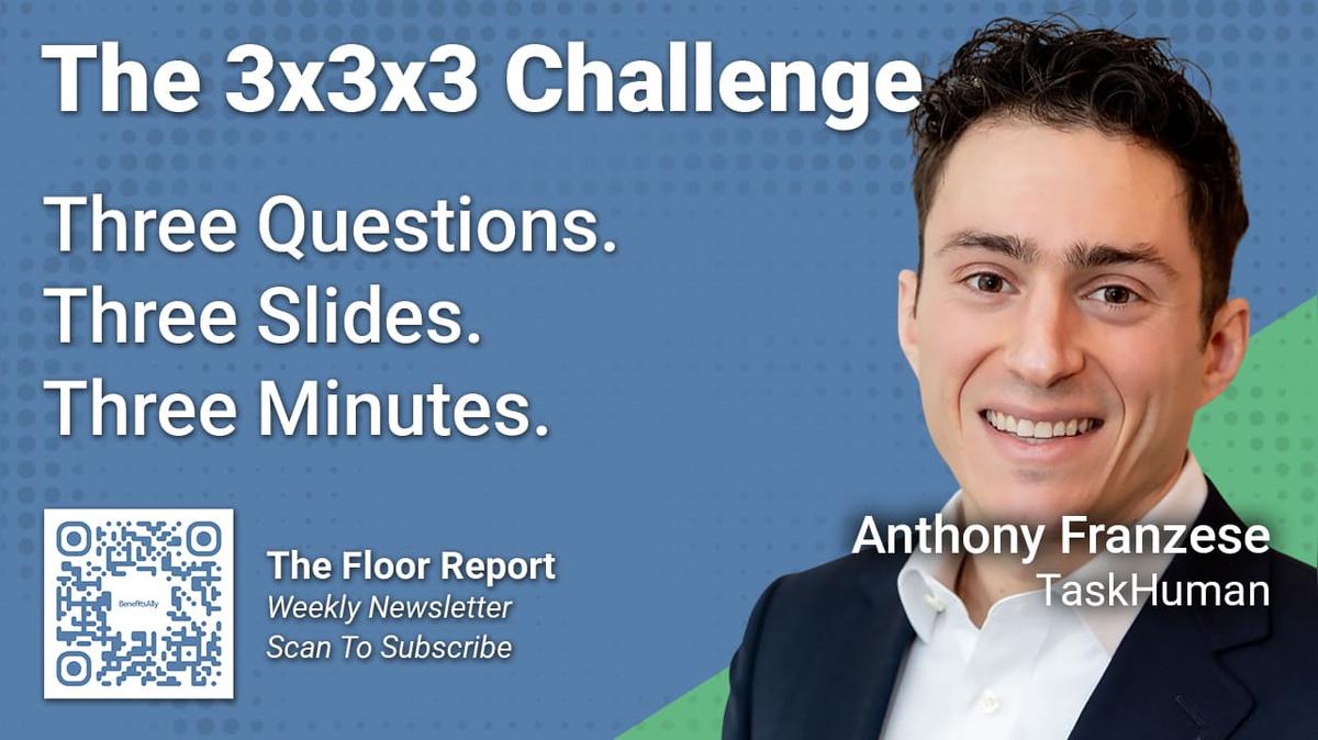 TaskHuman - 3x3x3 Challenge with Anthony Franzese