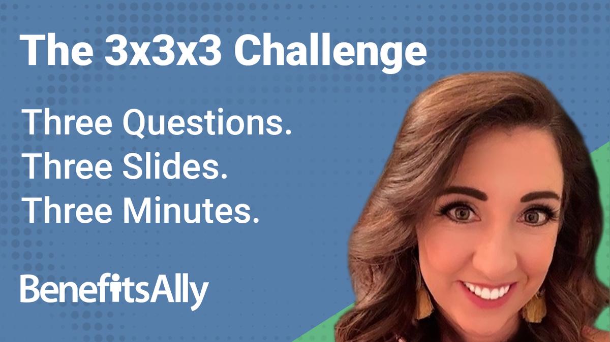 HealthJoy - 3x3x3 Challenge with Janelle Dattilo