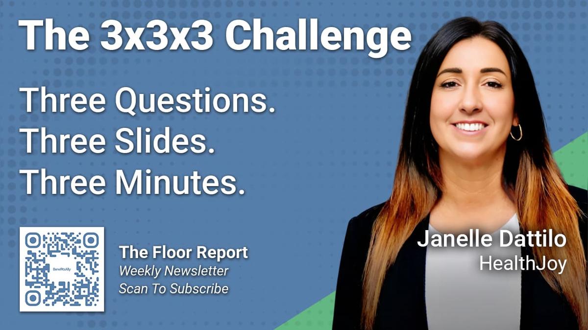 HealthJoy - 3x3x3 Challenge with Janelle Dattilo