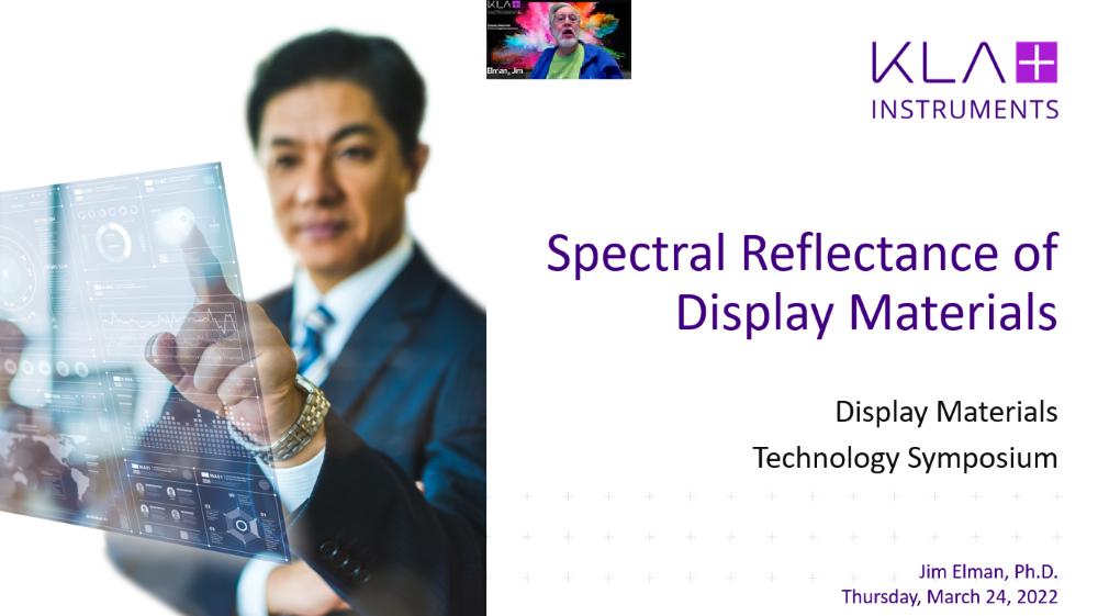 Display Technology Symposium Asia: Spectral Reflectance of Display Materials