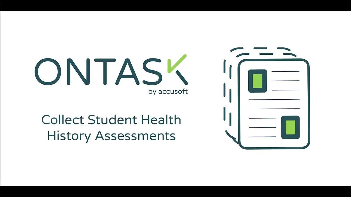 Student Health History Assessment Template