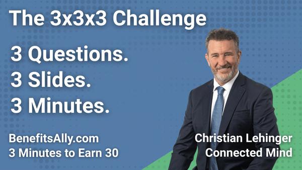 Connected Mind - 3x3x3 Challenge with Christian Lehinger