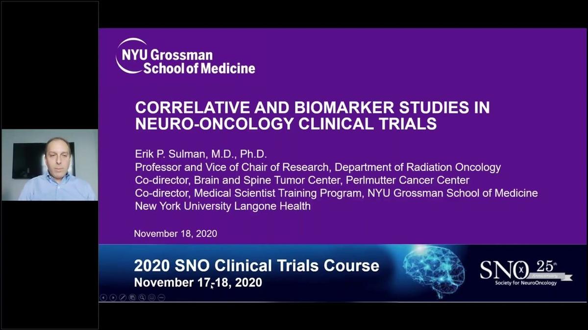 Correlative and Biomarker Studies - Erik Sulman.mp4