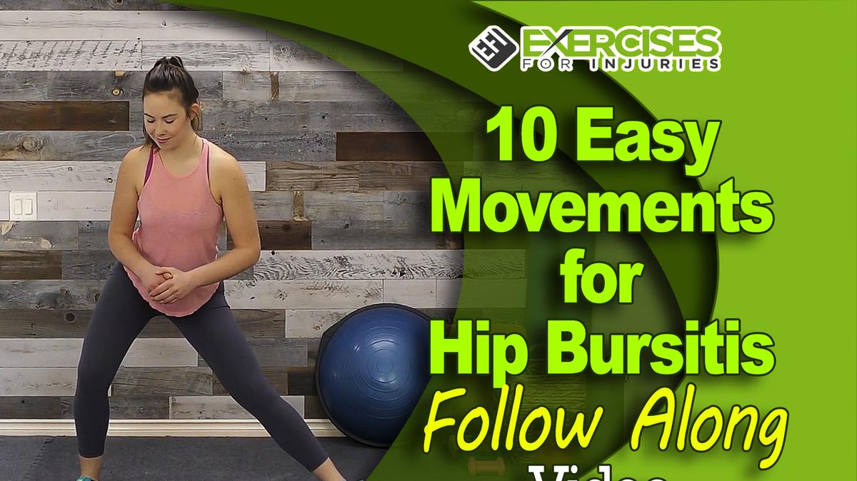 #2 - 10 Easy Movements for Hip Bursitis - FA Video