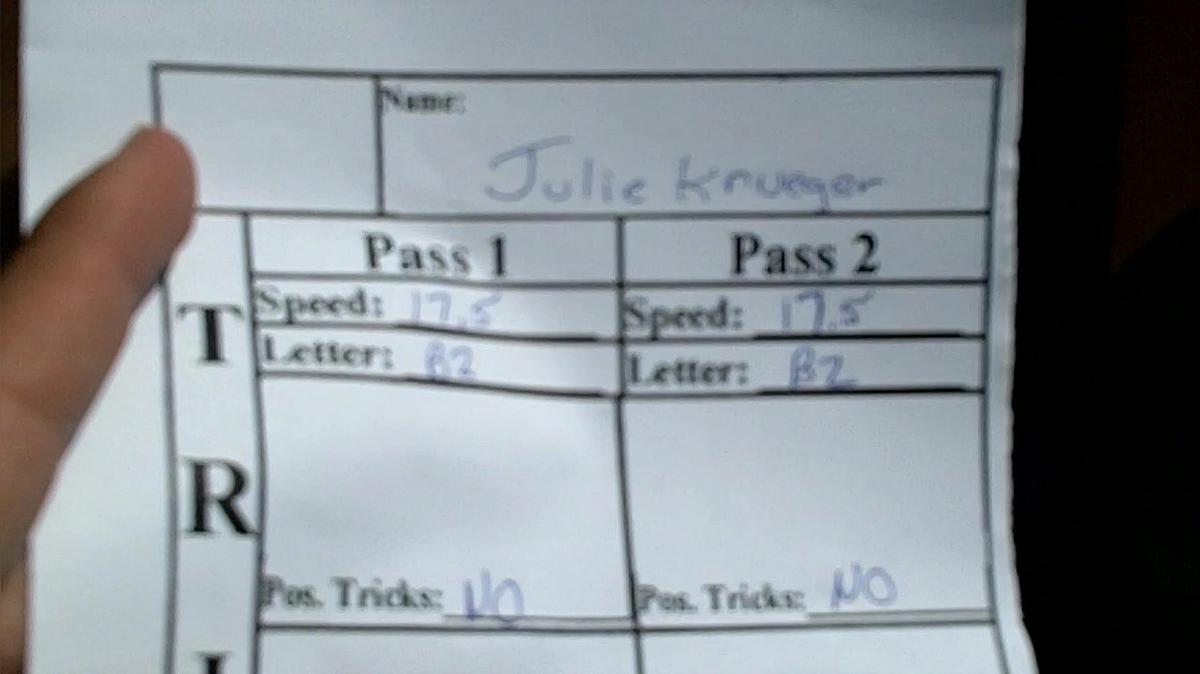 Julie Krueger W4 Round 1 Pass 1