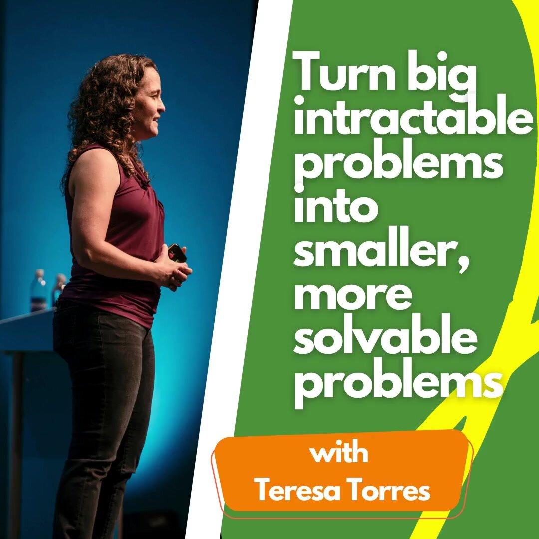 Turn big intractable problems into smaller, more solvable problems.