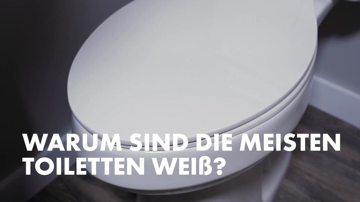 Warum sind die meisten Toiletten weiß?