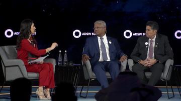 2023 - ADSW - Summit - Presidential Conversation - HE Wavel Ramkalawan &amp; HE Surangel S Whipps Jr