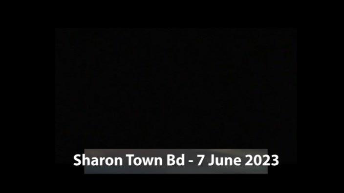 Sharon Town Bd -- 7 June 2023