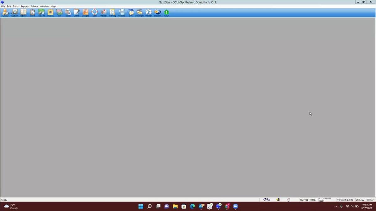 Generating a Daily Appointment Report