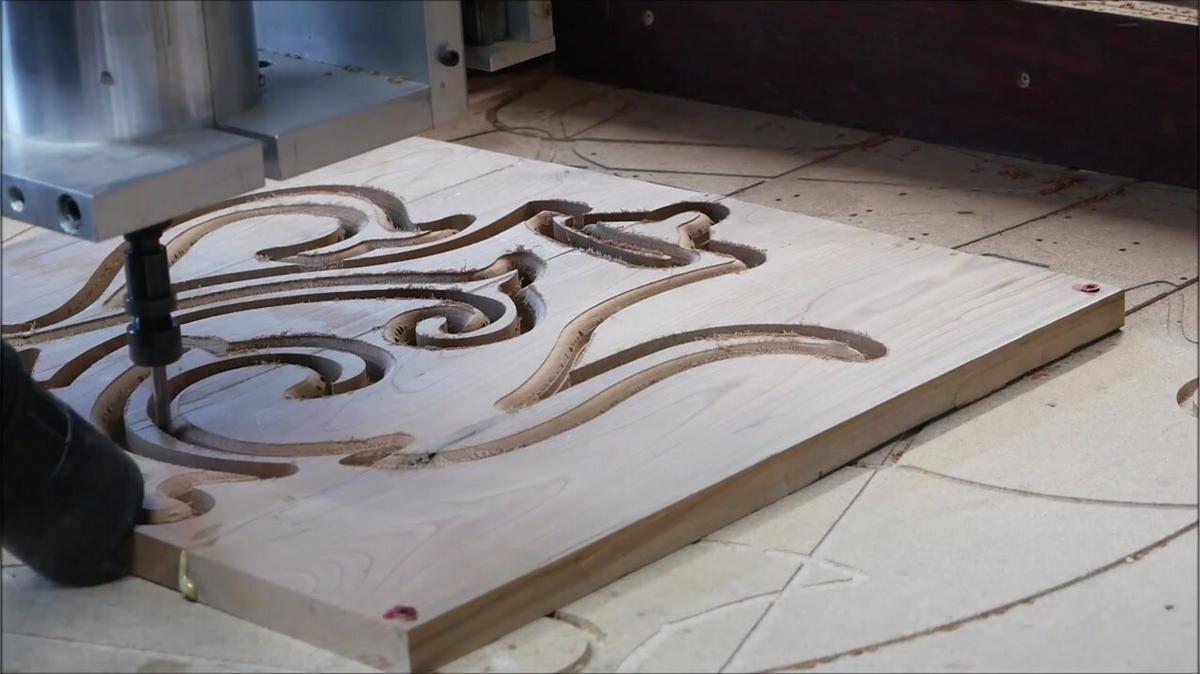 tea pot - cnc cut looks like a 3D object
