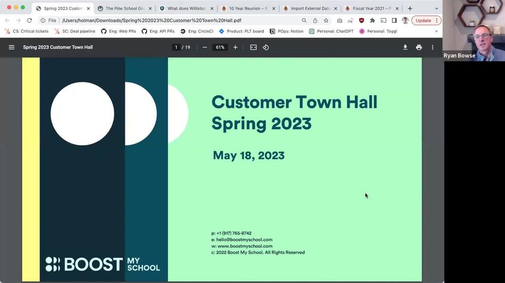 Spring 2023 Customer Town Hall