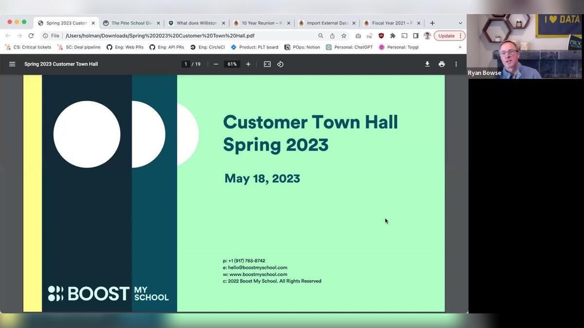Spring 2023 Customer Town Hall