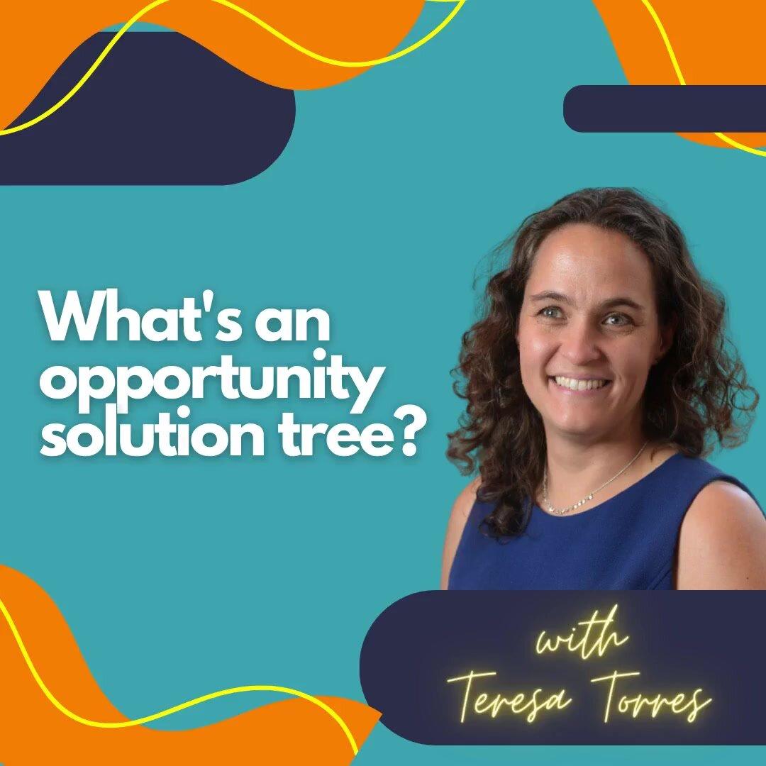 What's an opportunity solution tree?