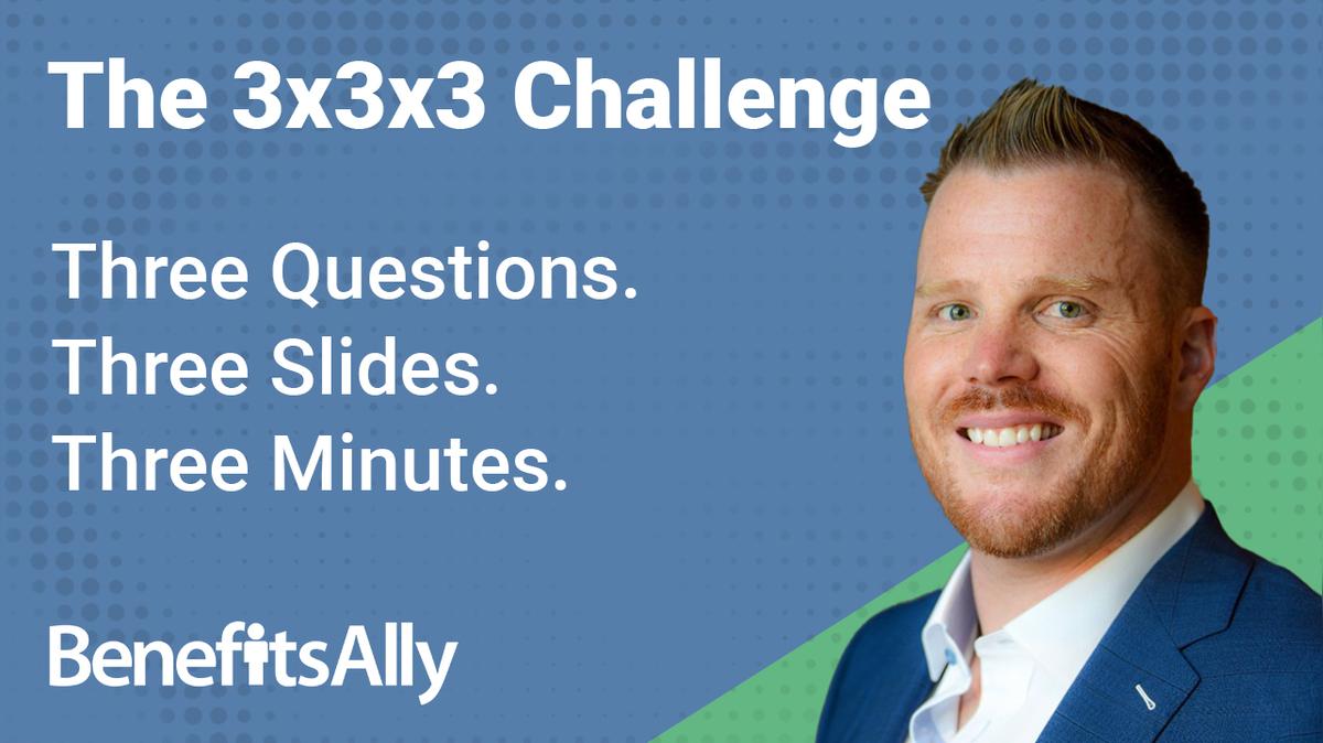 Excel Health Plans - 3x3x3 Challenge with Dylan Slattery