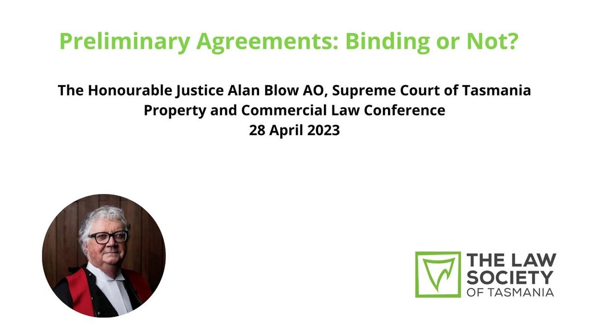 Preliminary Agreements: Binding or Not?