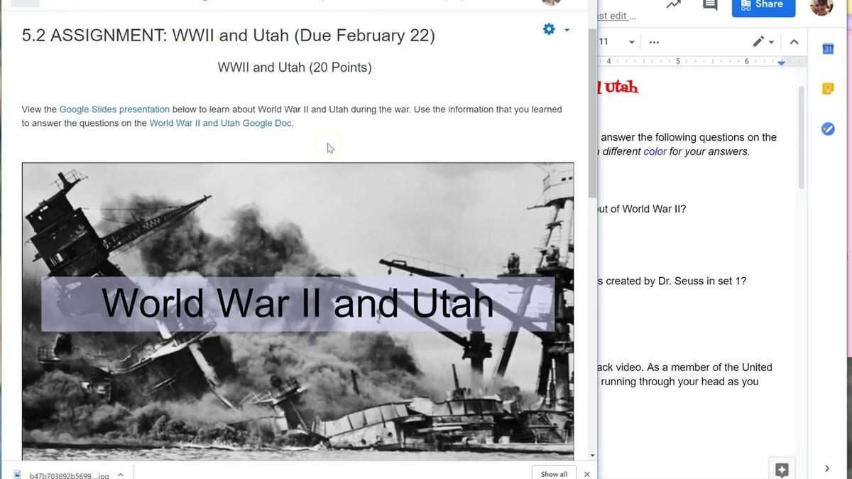 WWII and Utah - General