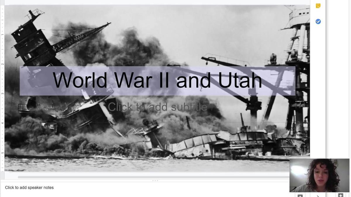 World War II and Utah - T