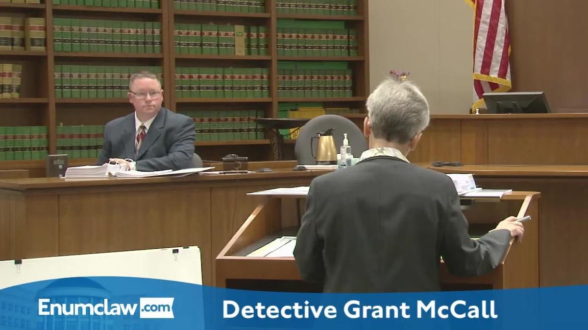 Enumclaw Detective Grant Mc Call - Arletta Vanhoof