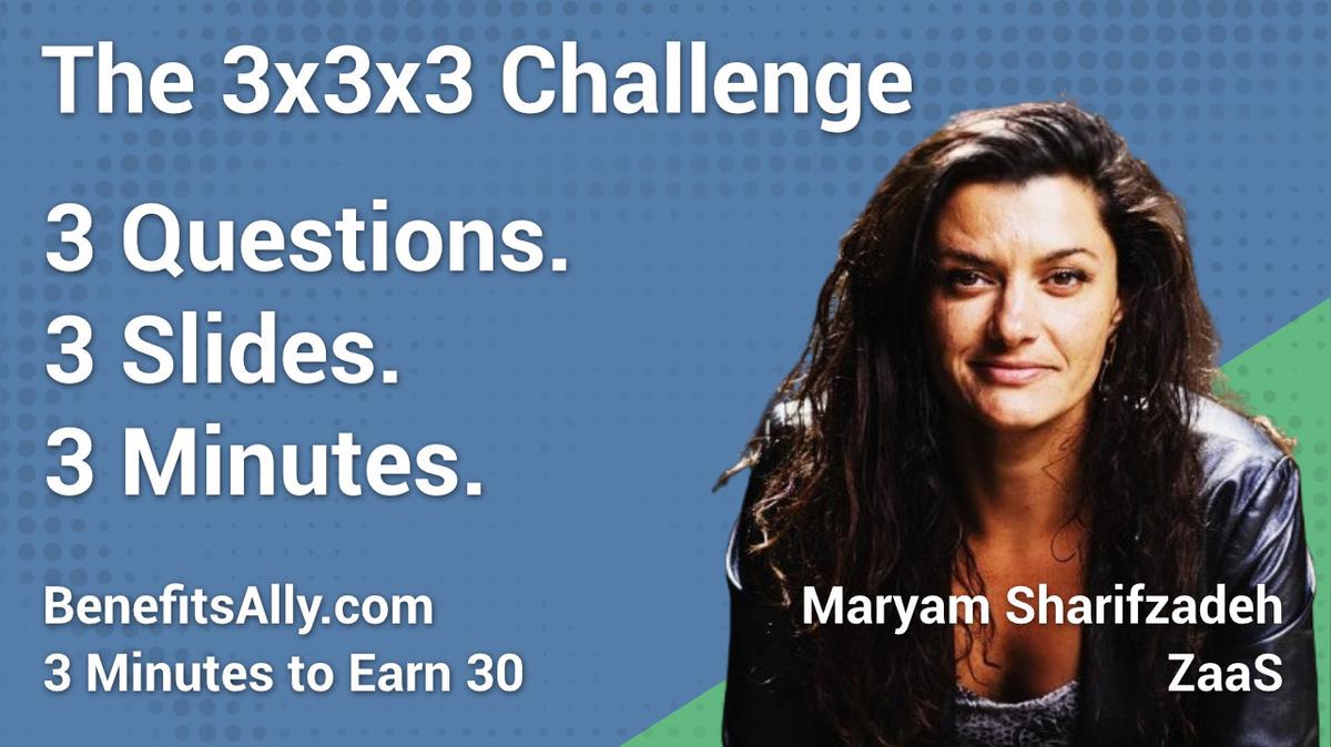 ZaaS | Zen as a Service - 3x3x3 Challenge with Maryam Sharifzadeh