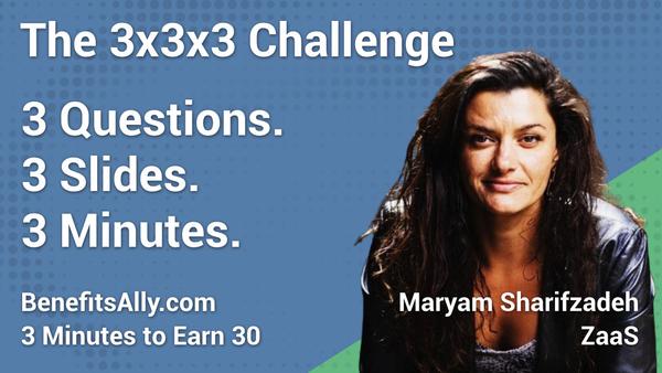 ZaaS | Zen as a Service - 3x3x3 Challenge with Maryam Sharifzadeh