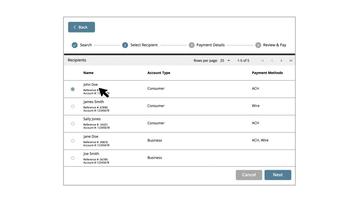 FBOB12 - Creating a New Payment