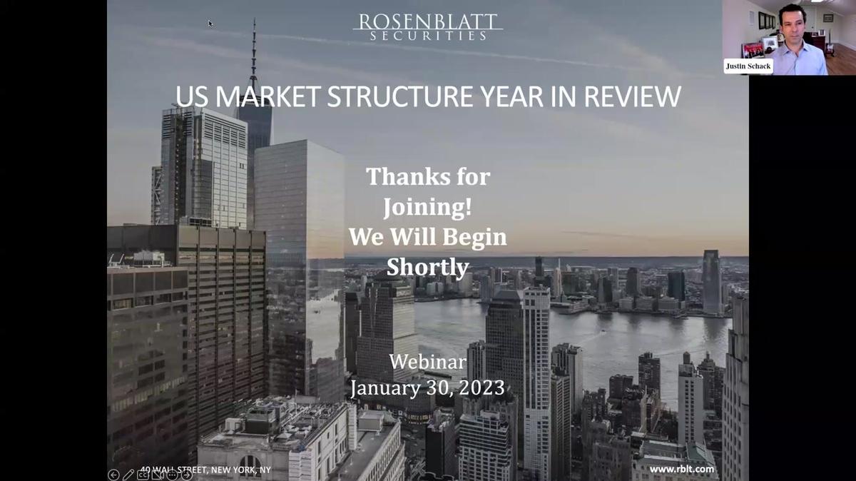 2022 Market Structure US Year-in-Review Webinar